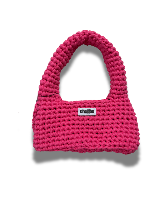 Shoulder Loaf Bag pink