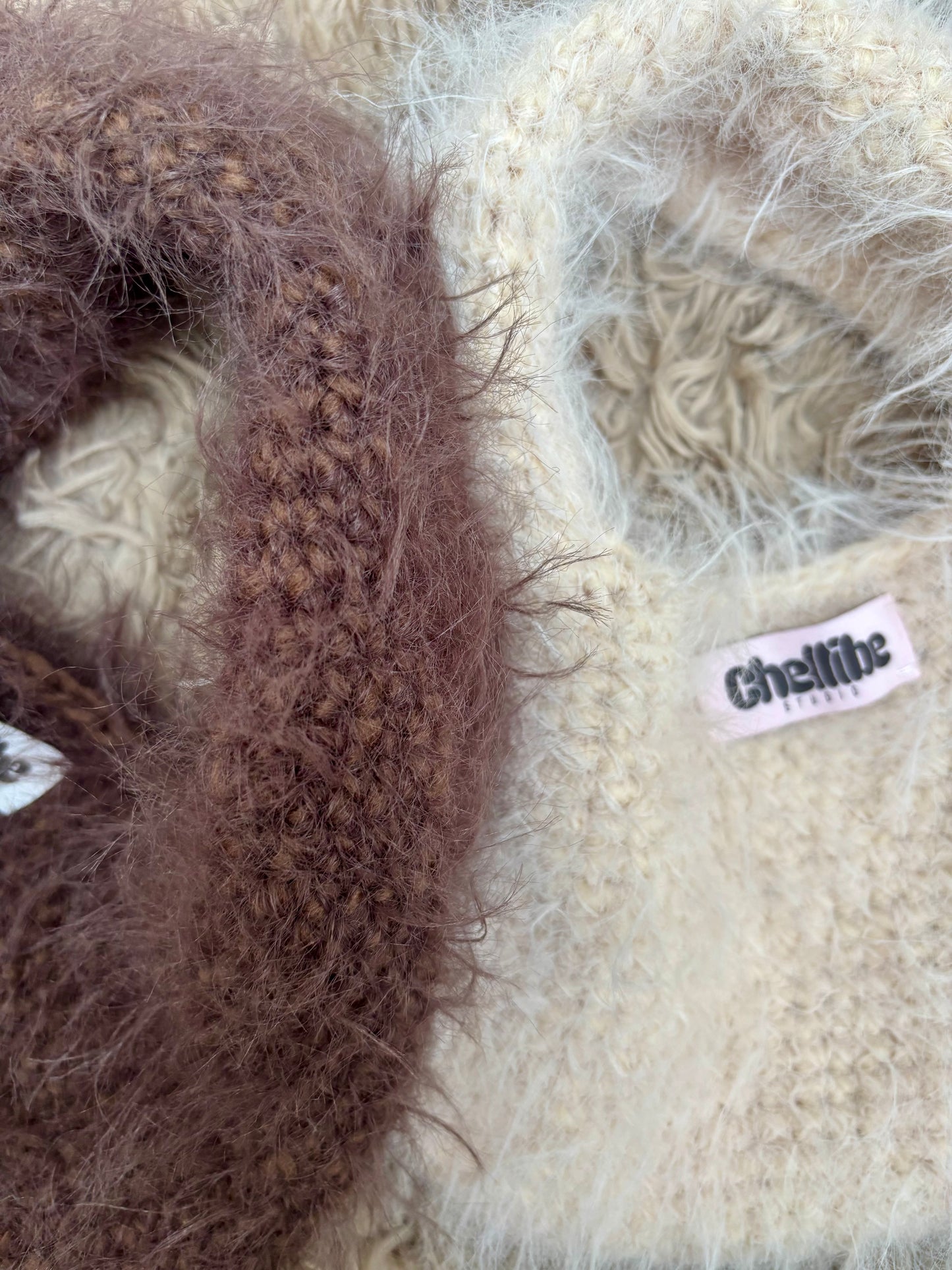 Dark Coffee Puffi Bag